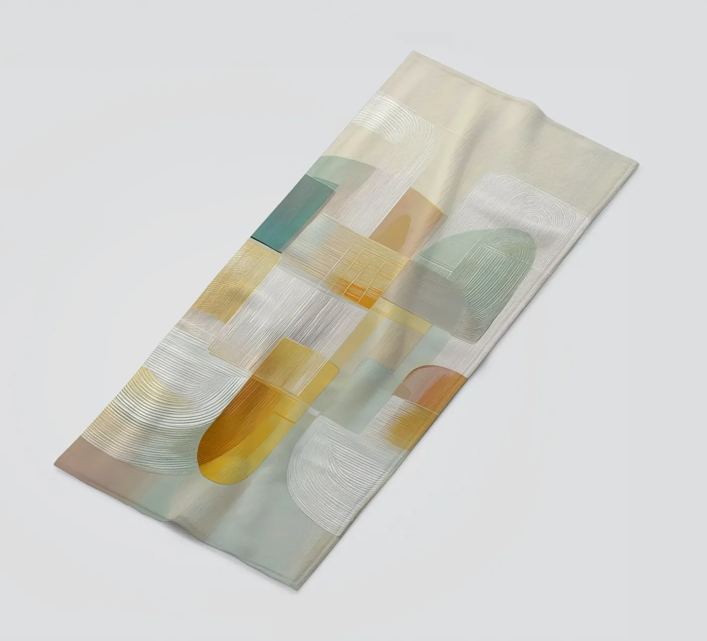 Formes abstraites serviette de plage de Pictura