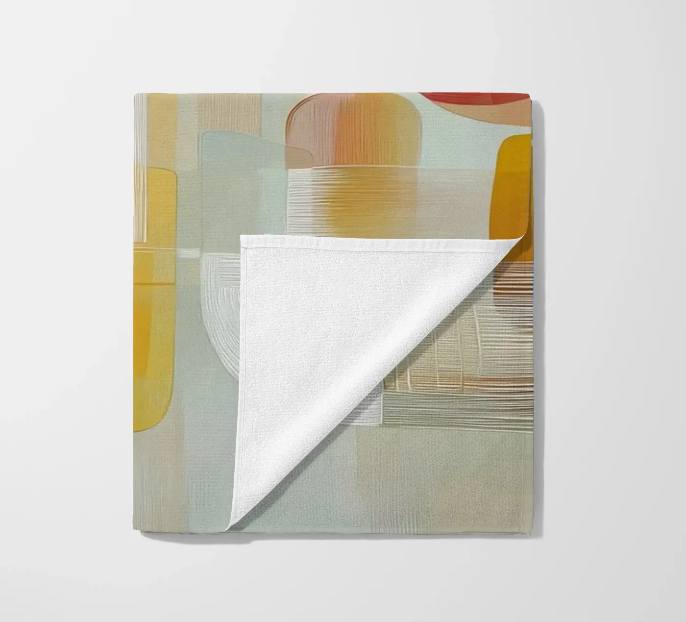 Formes abstraites serviette de plage de Pictura