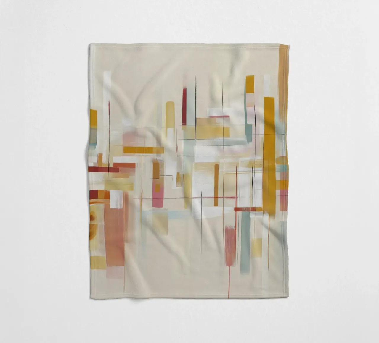 Abstract forms Fleecedecke von Pictura