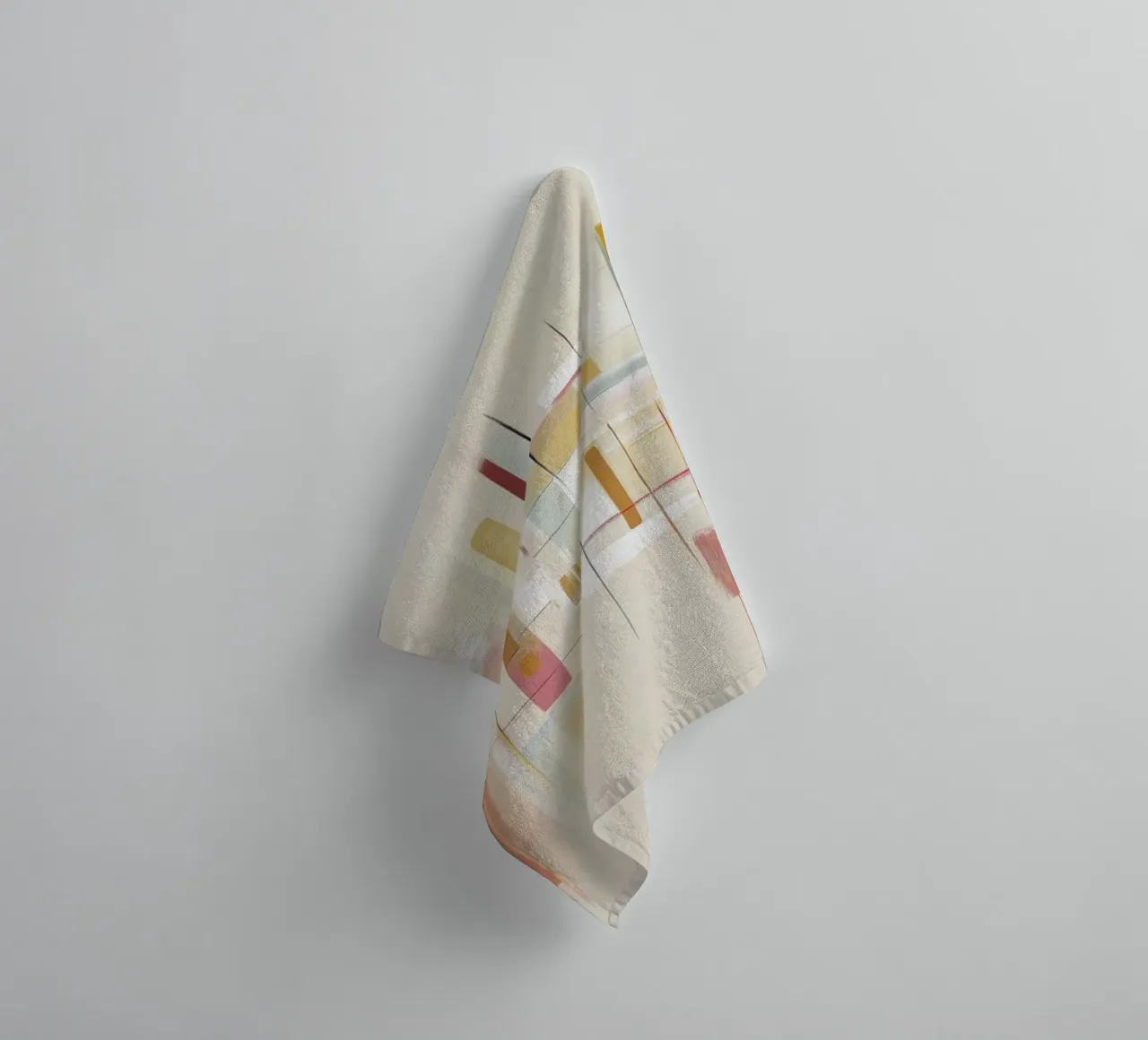 Abstract forms towel by Pictura