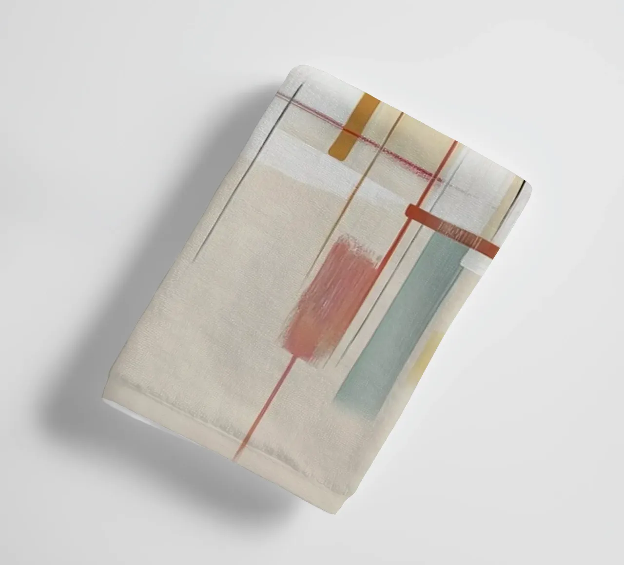 Abstract forms towel by Pictura