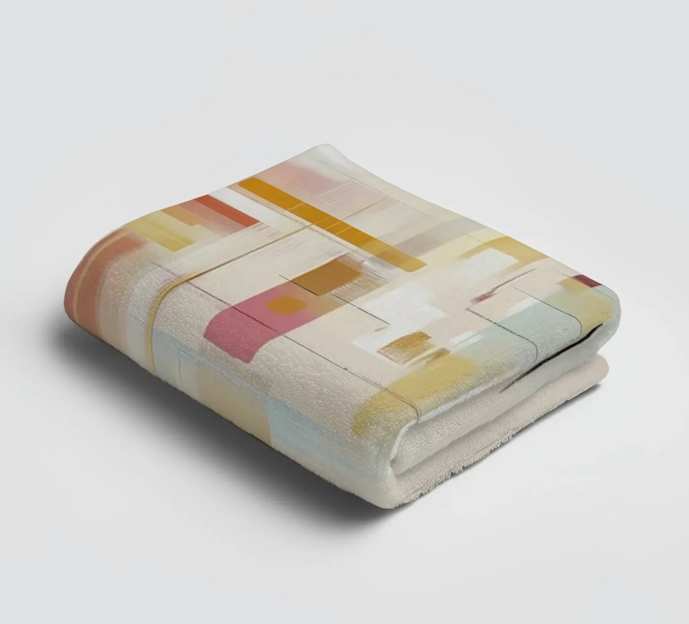 Abstract forms towel by Pictura