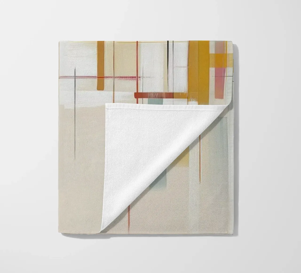 Abstract forms Strandtuch von Pictura