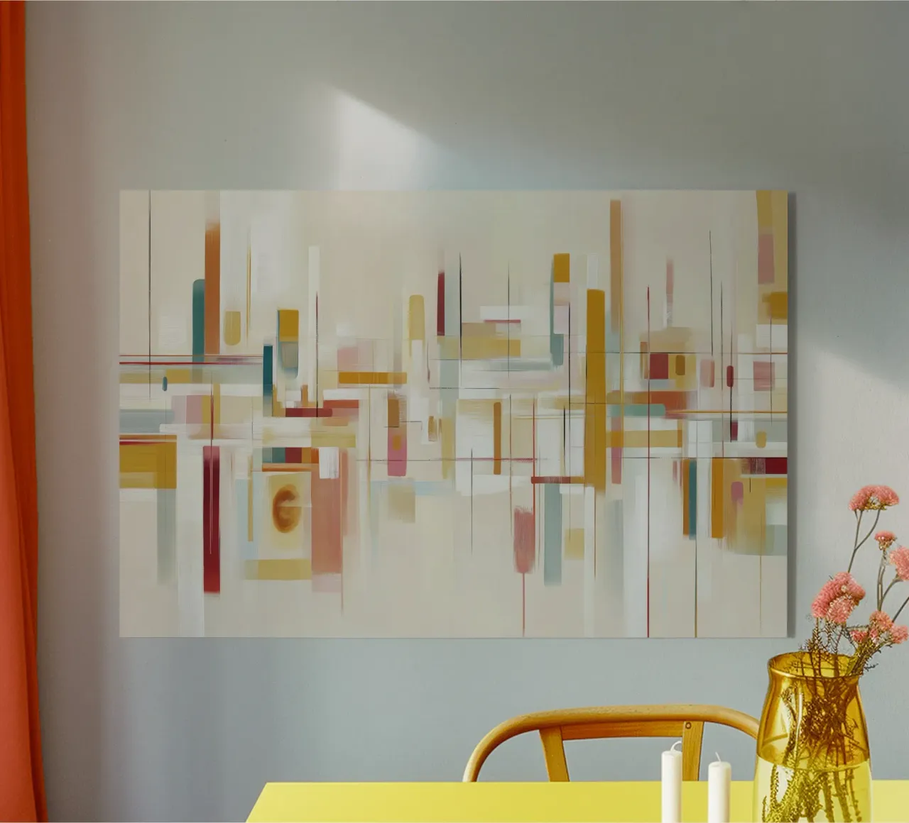 Abstract forms acrylic glass by Pictura