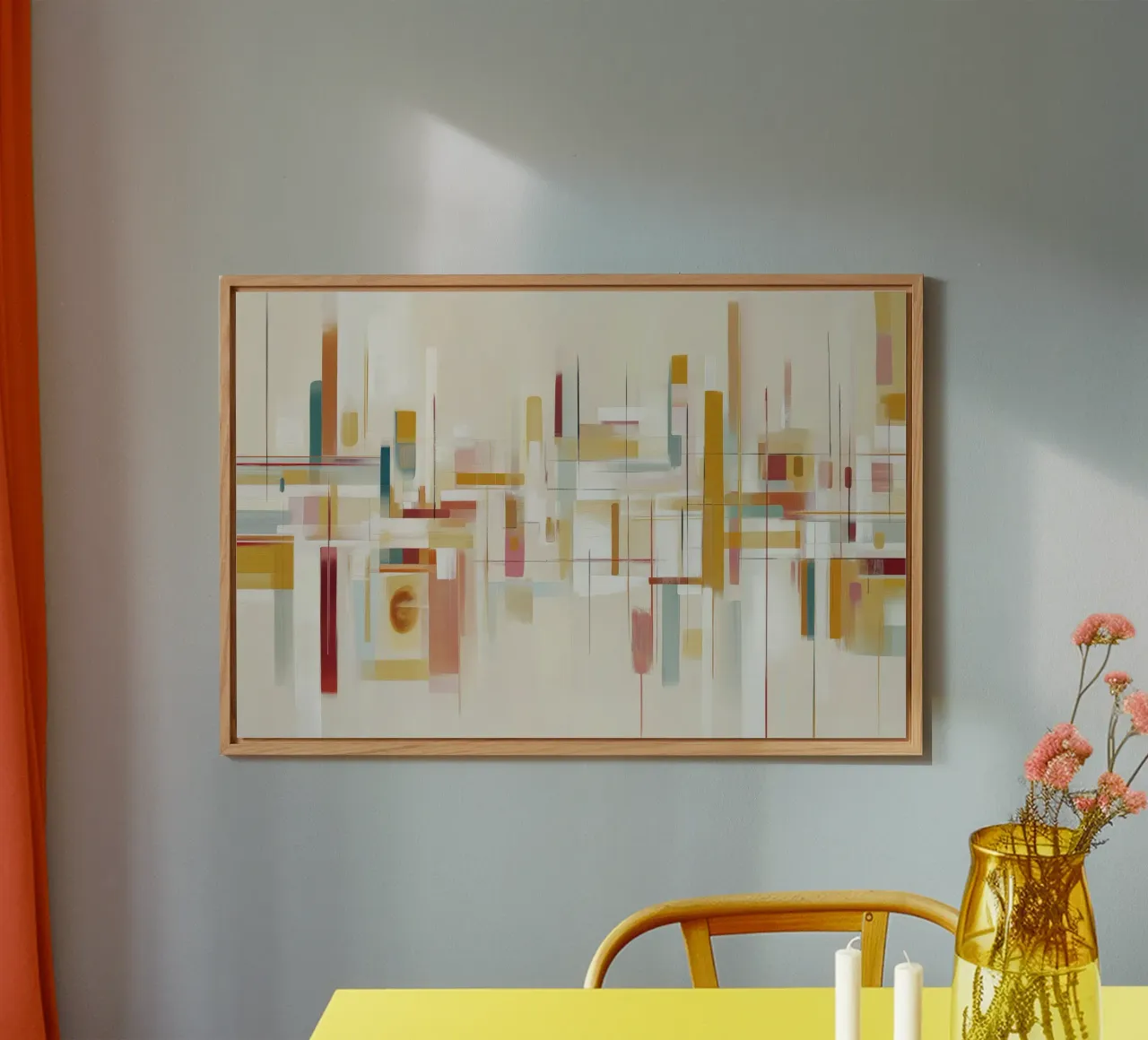 Abstracte vormen forex-plaat van Pictura