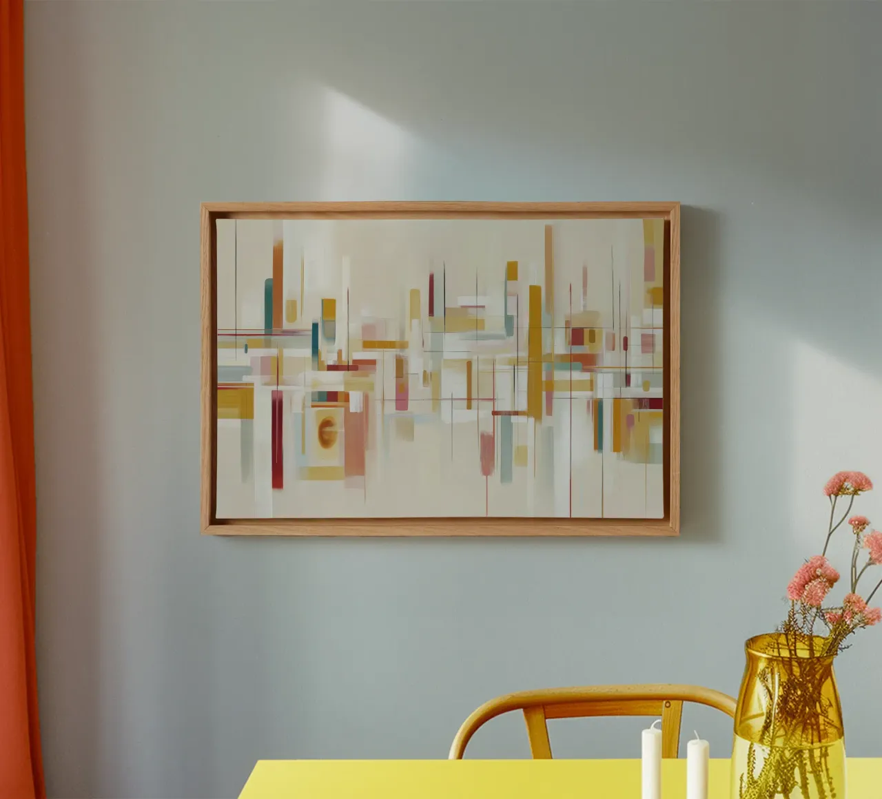 Abstract forms canvas by Pictura