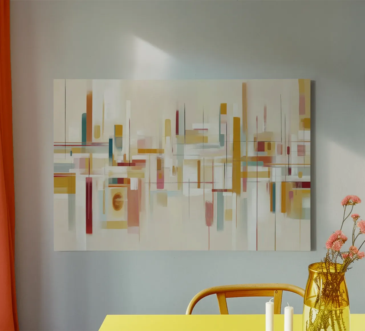 Abstract forms canvas by Pictura