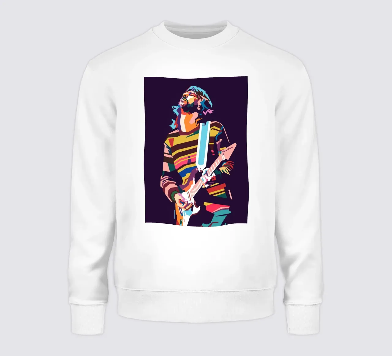 Eric Clapton pop art felpa da Hantamrata