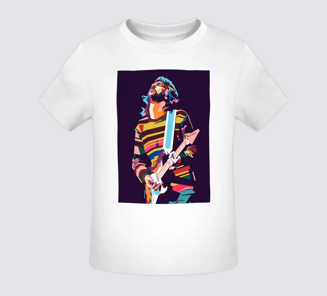 Eric Clapton pop art maglietta neonato da Hantamrata