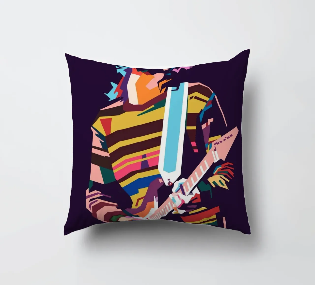 Eric Clapton pop art cuscino da Hantamrata