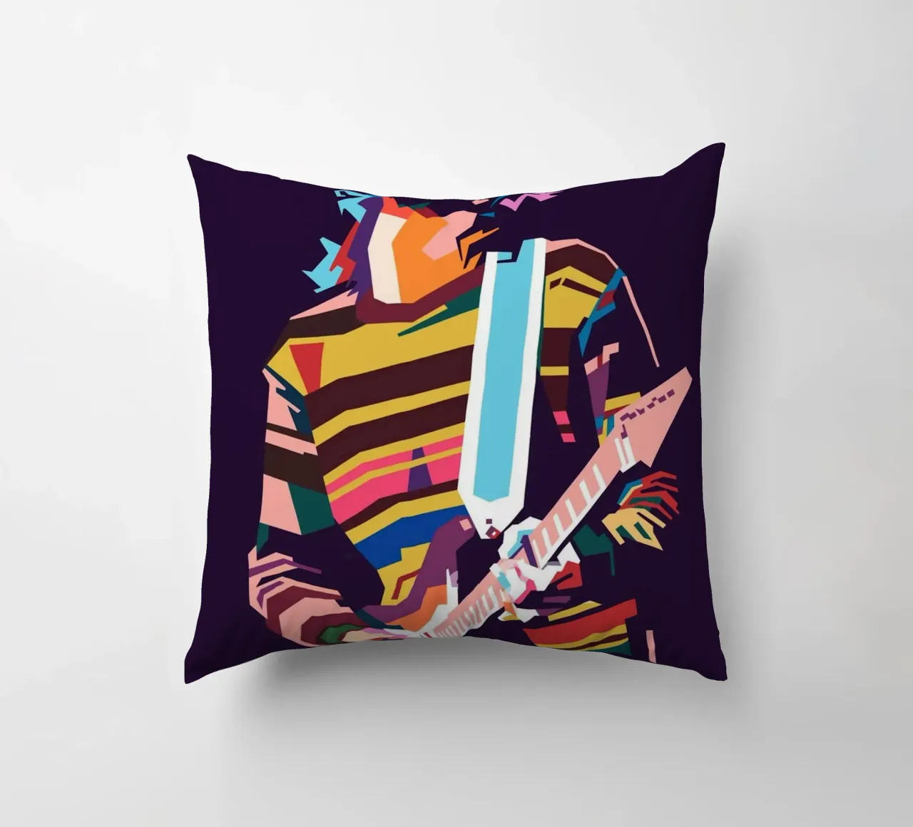 Eric Clapton pop art cuscino da Hantamrata
