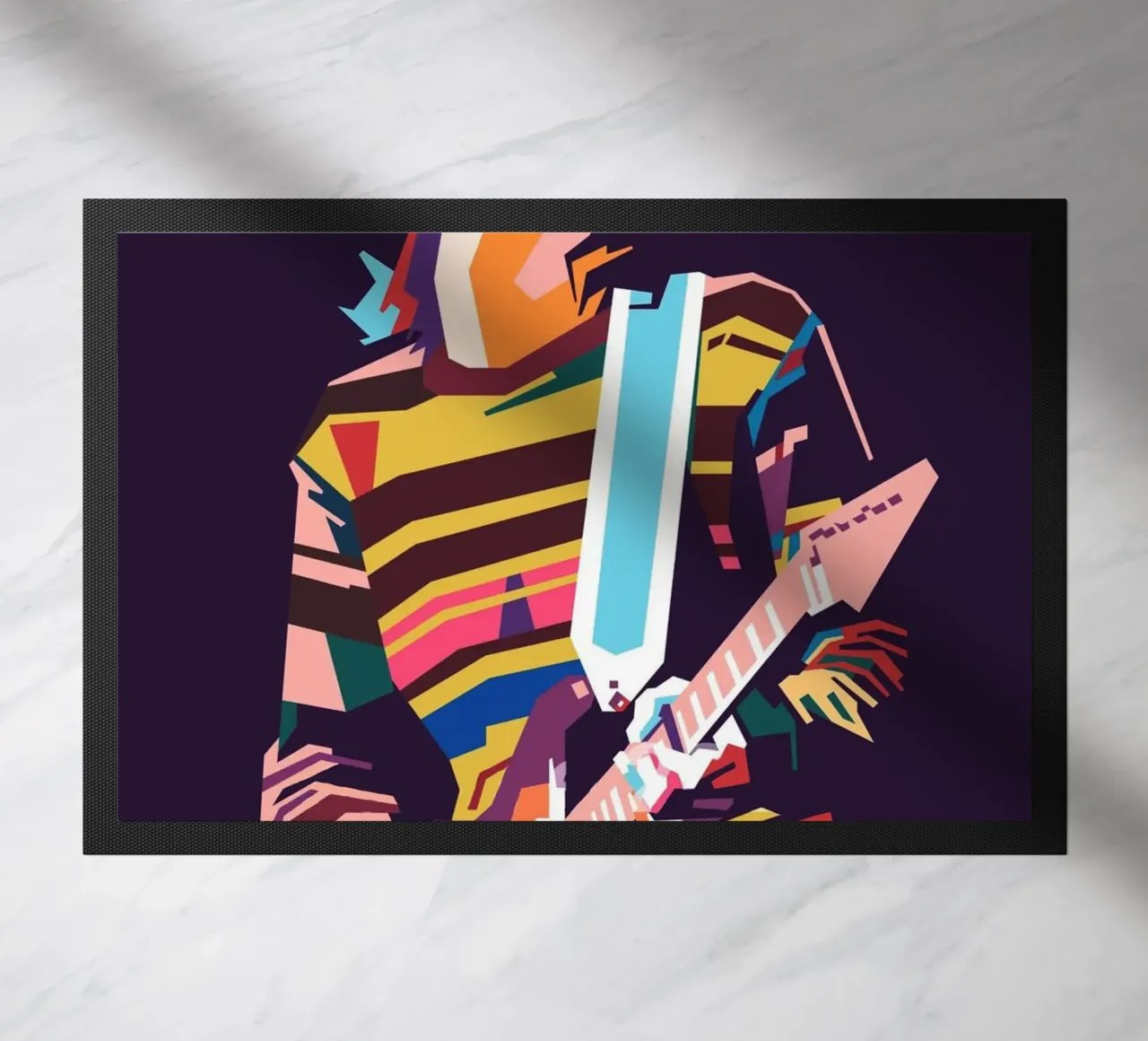 Eric Clapton pop art zerbino da Hantamrata