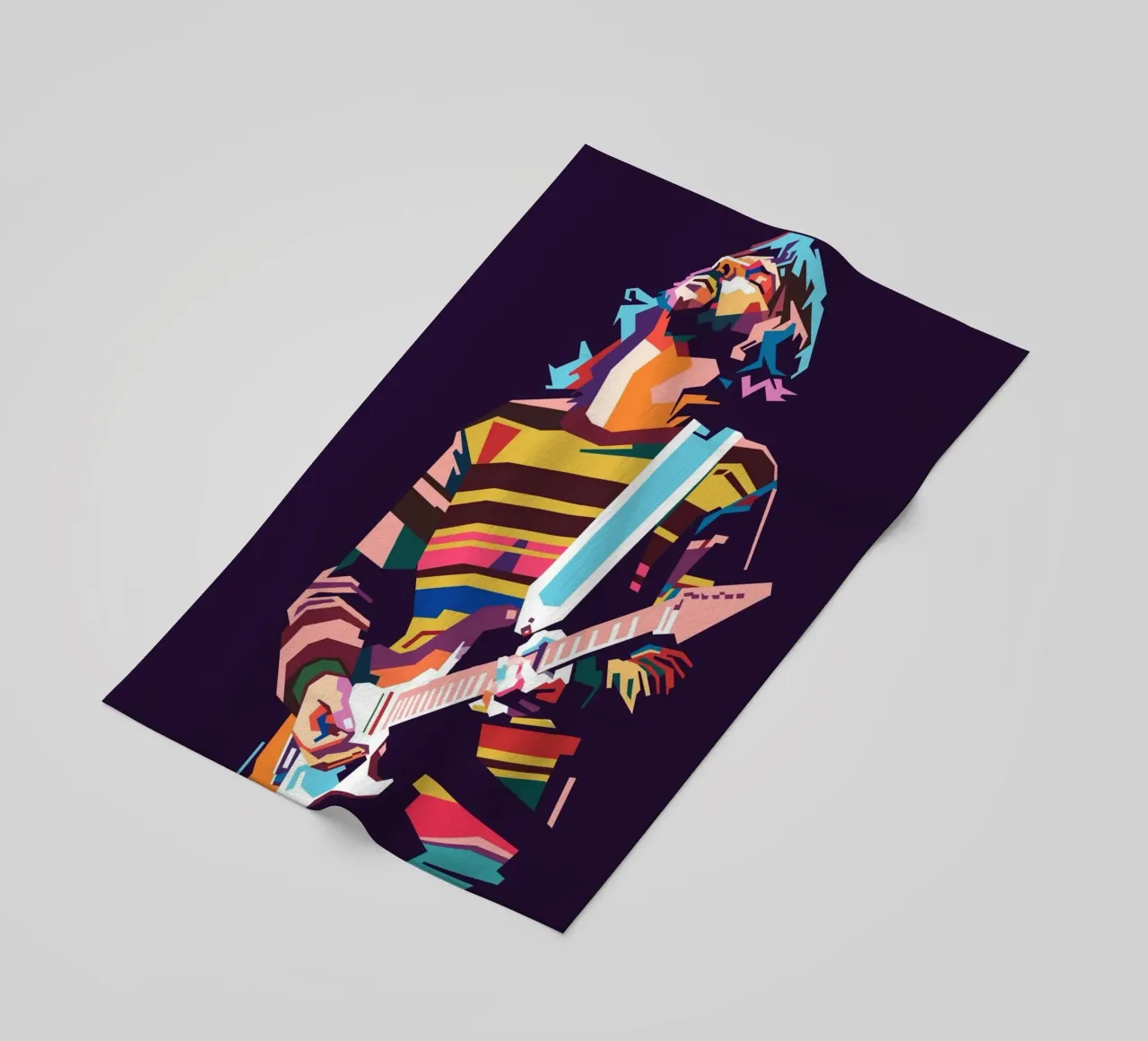 Eric Clapton pop art telo mare da Hantamrata