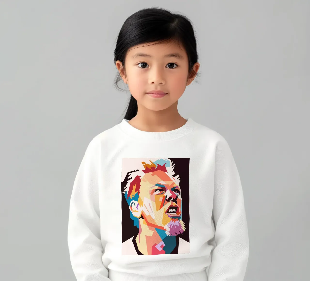 James Hetfield art felpa bambino da Hantamrata