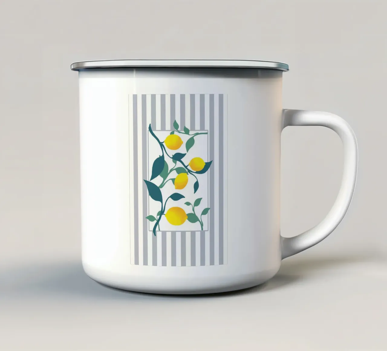 citrons tazza in smalto da alexiableu