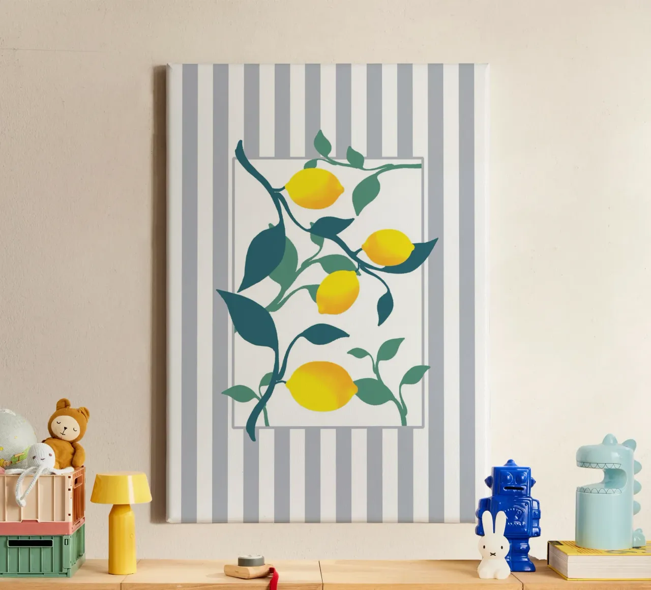 citrons toile de alexiableu