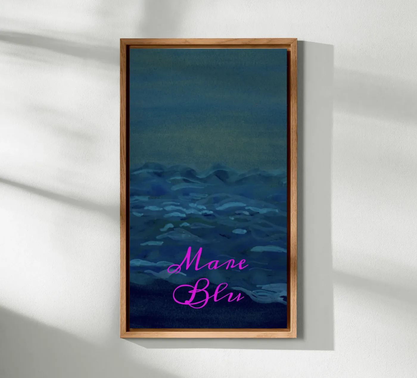 Mare blu alluminio dibond da Nica Colorie