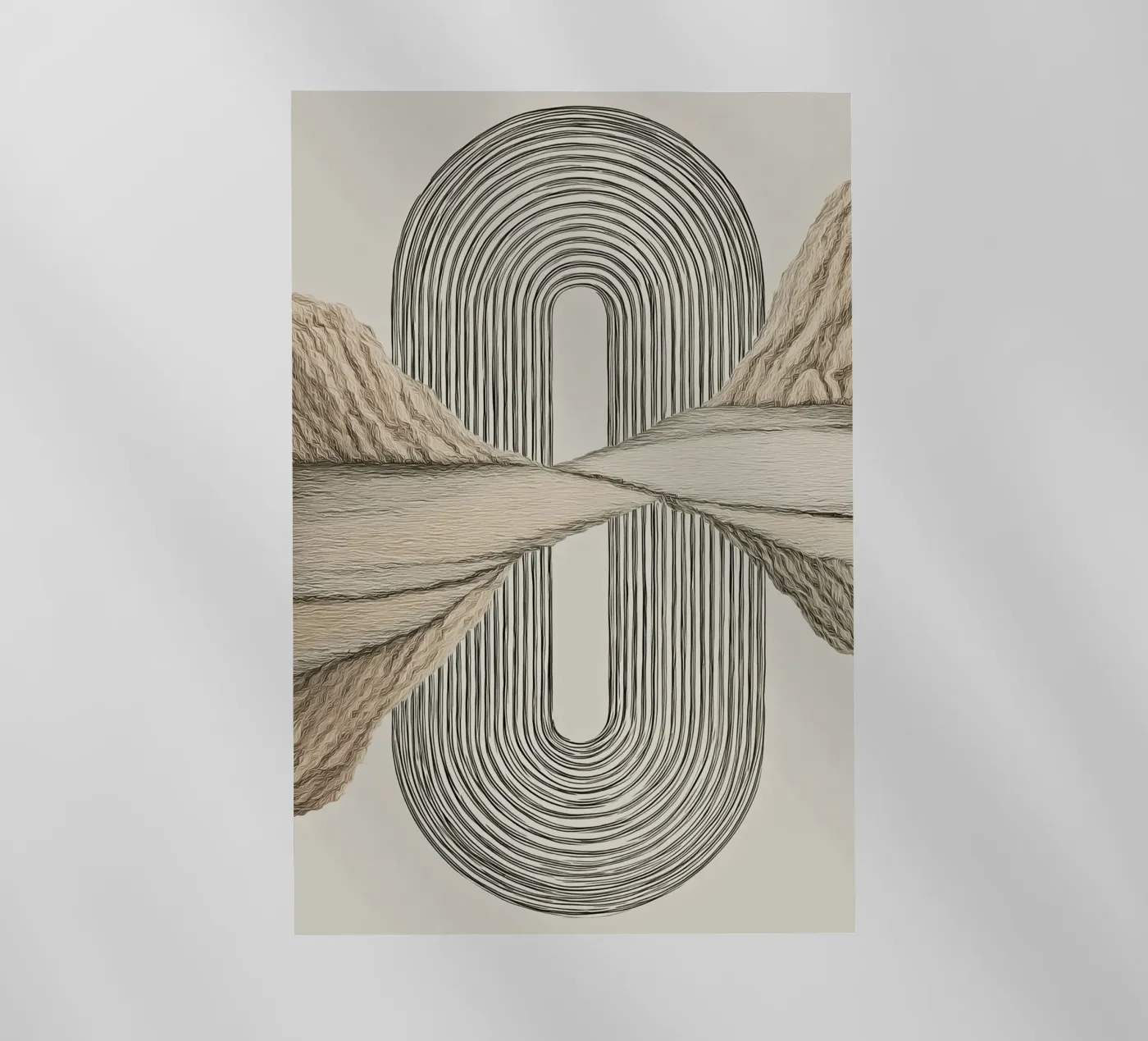 Formes abstraites film rétro-éclairé de Pictura