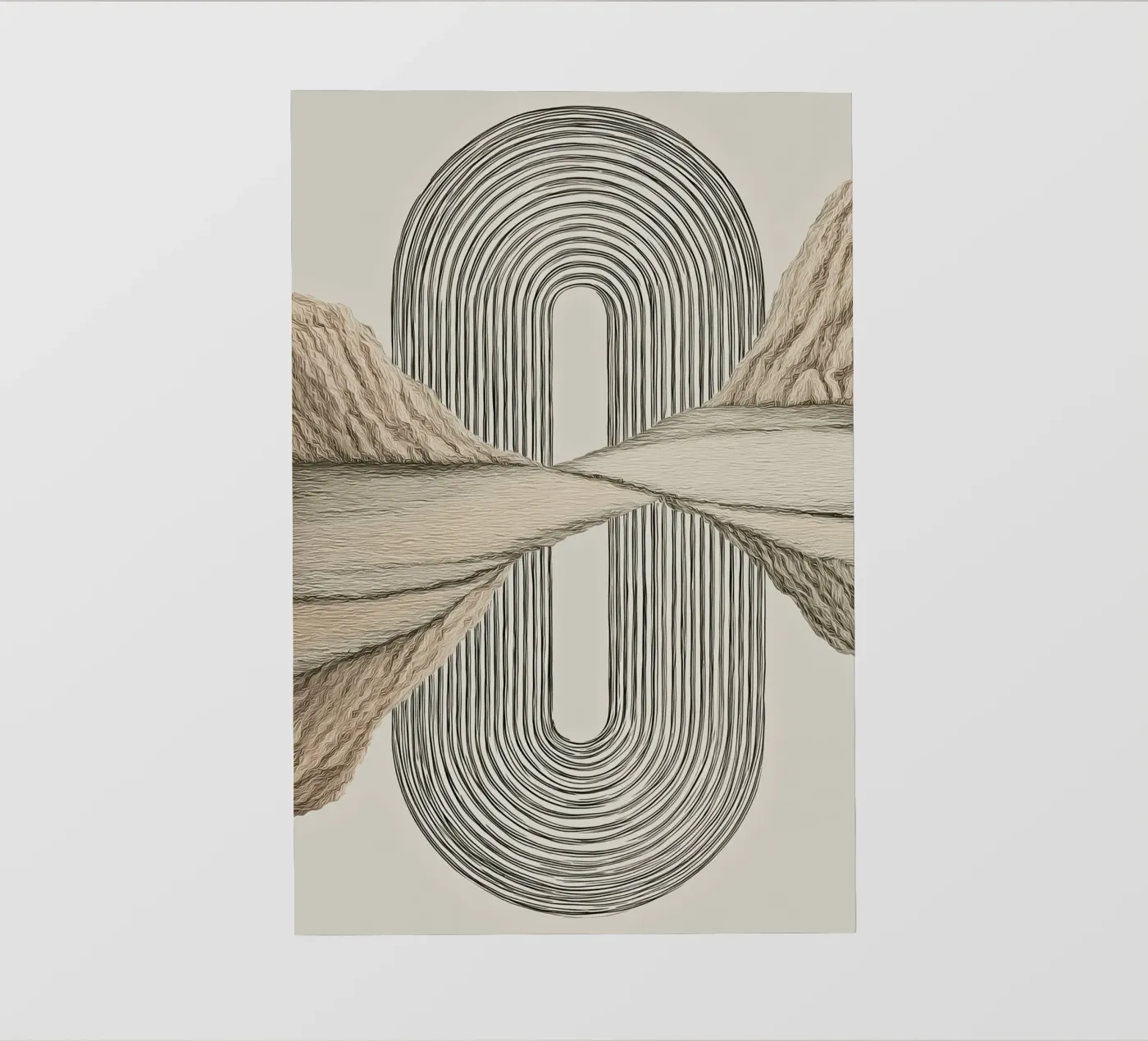 Formes abstraites film rétro-éclairé de Pictura