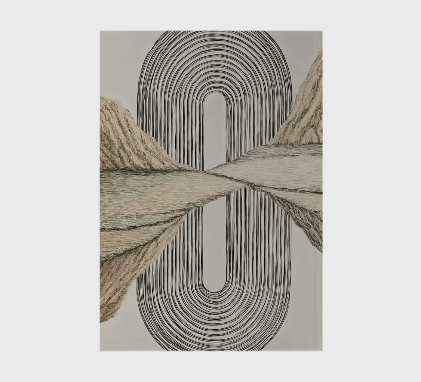 Abstract forms notebook by Pictura