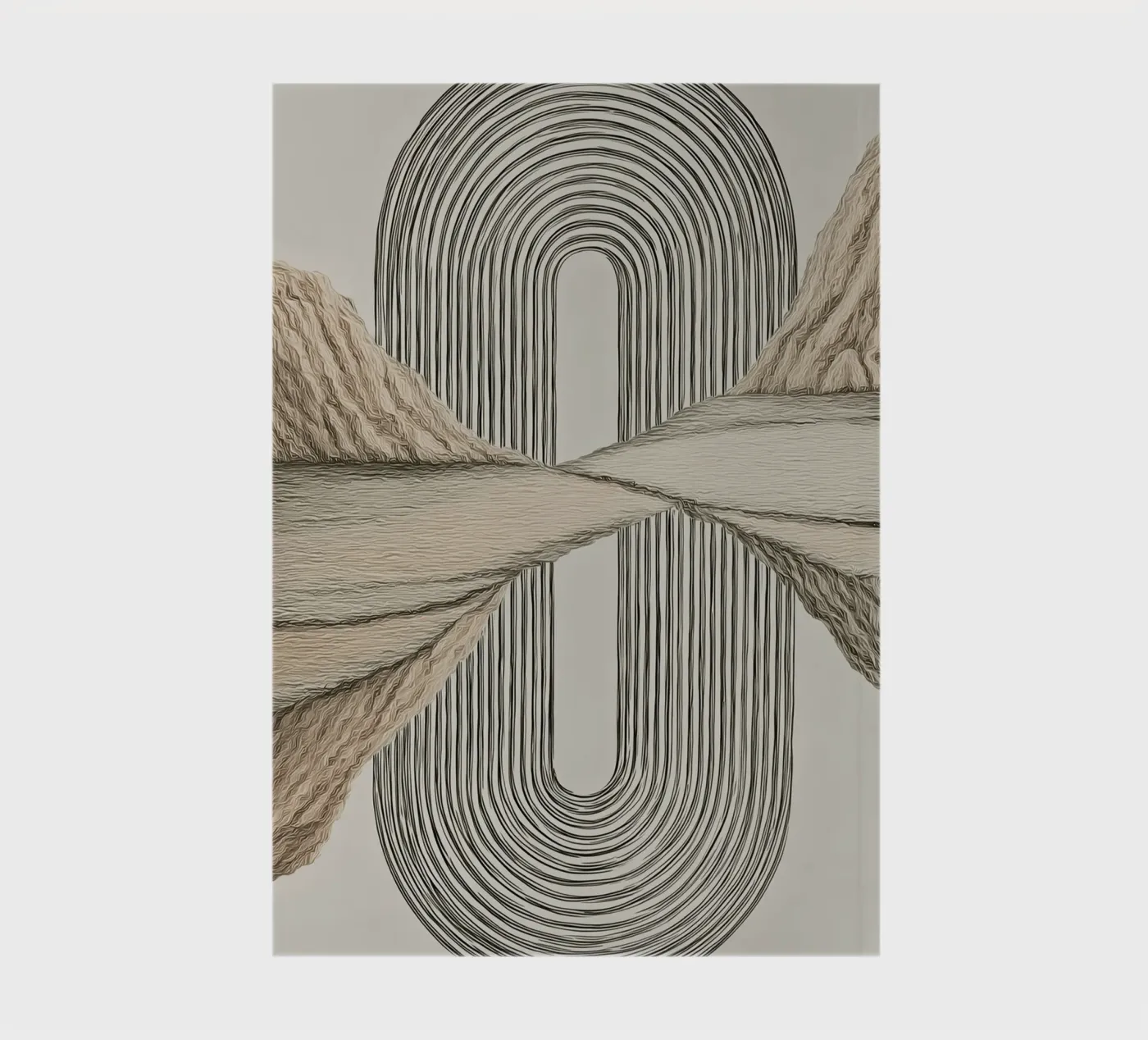 Abstract forms notebook by Pictura