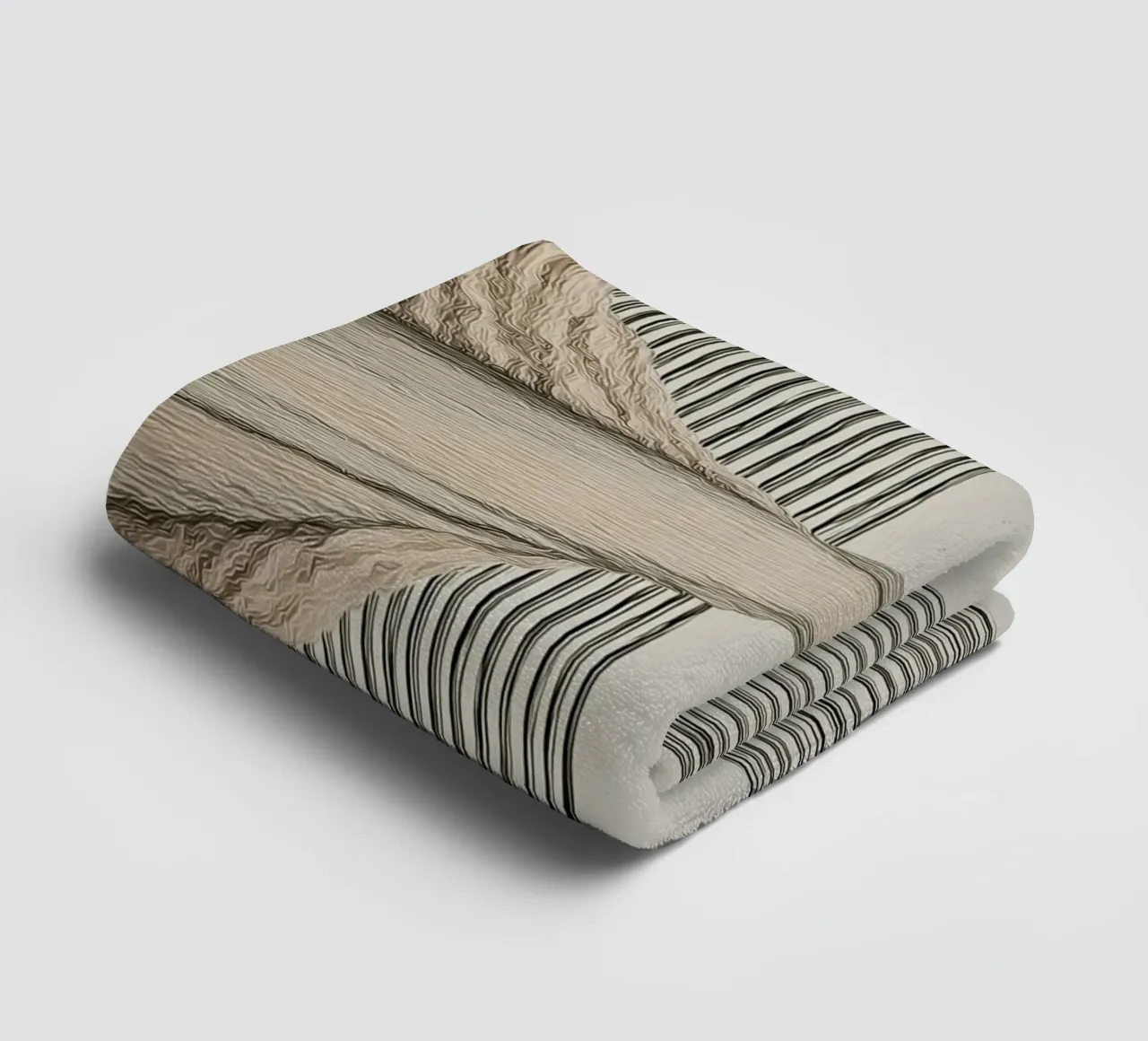 Abstract forms towel by Pictura