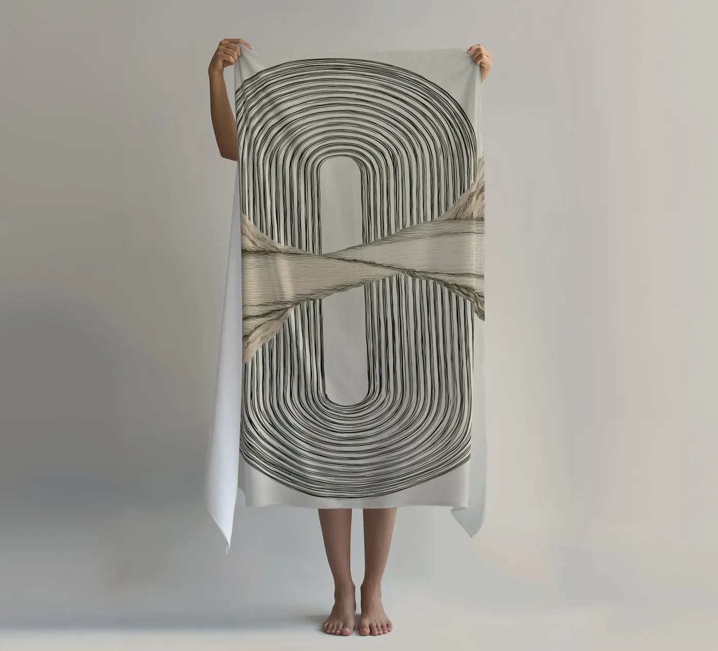 Abstract forms serviette de plage de Pictura