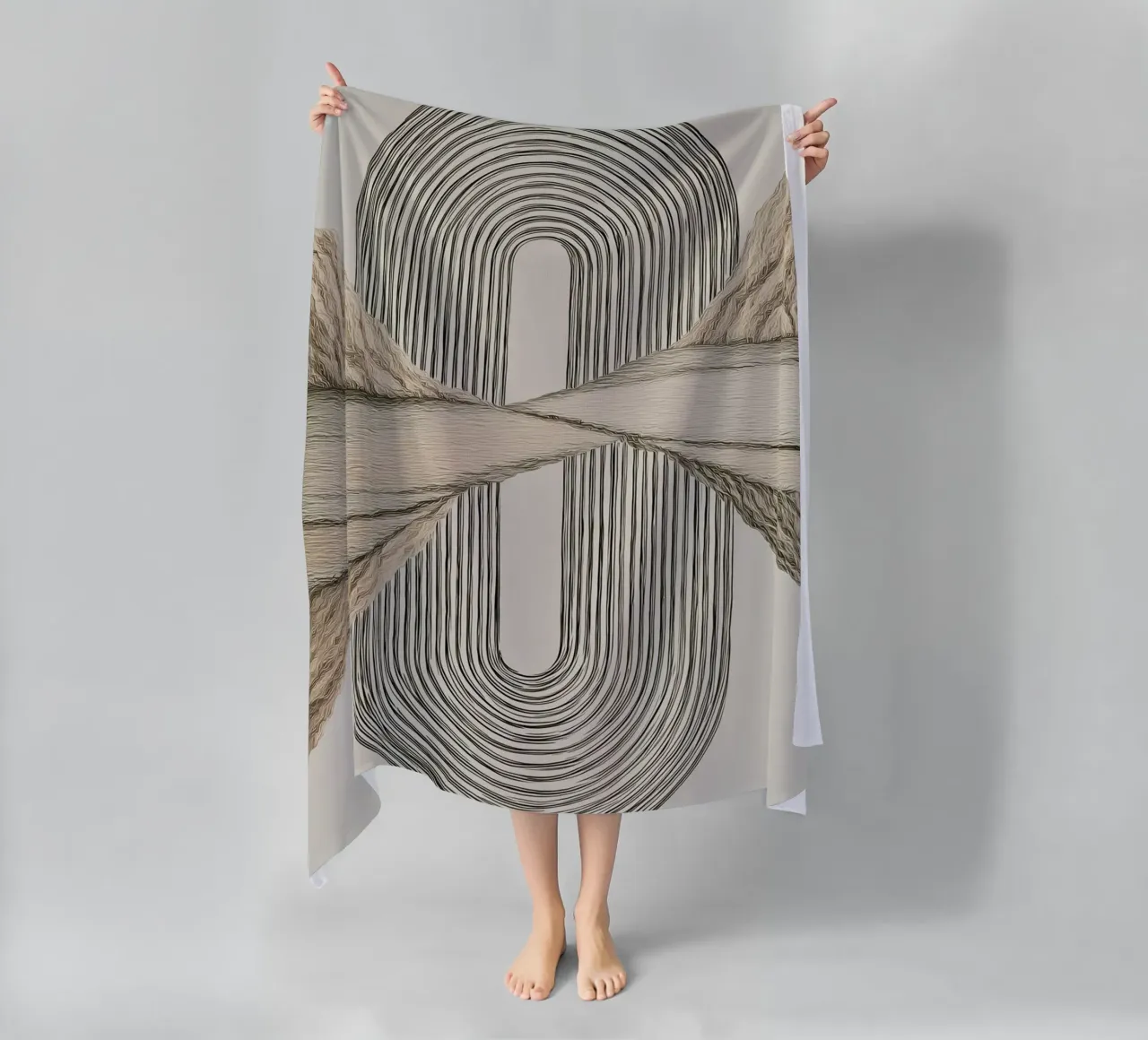 Forme astratte telo mare da Pictura