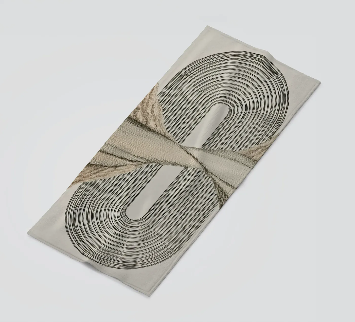 Abstract forms serviette de plage de Pictura