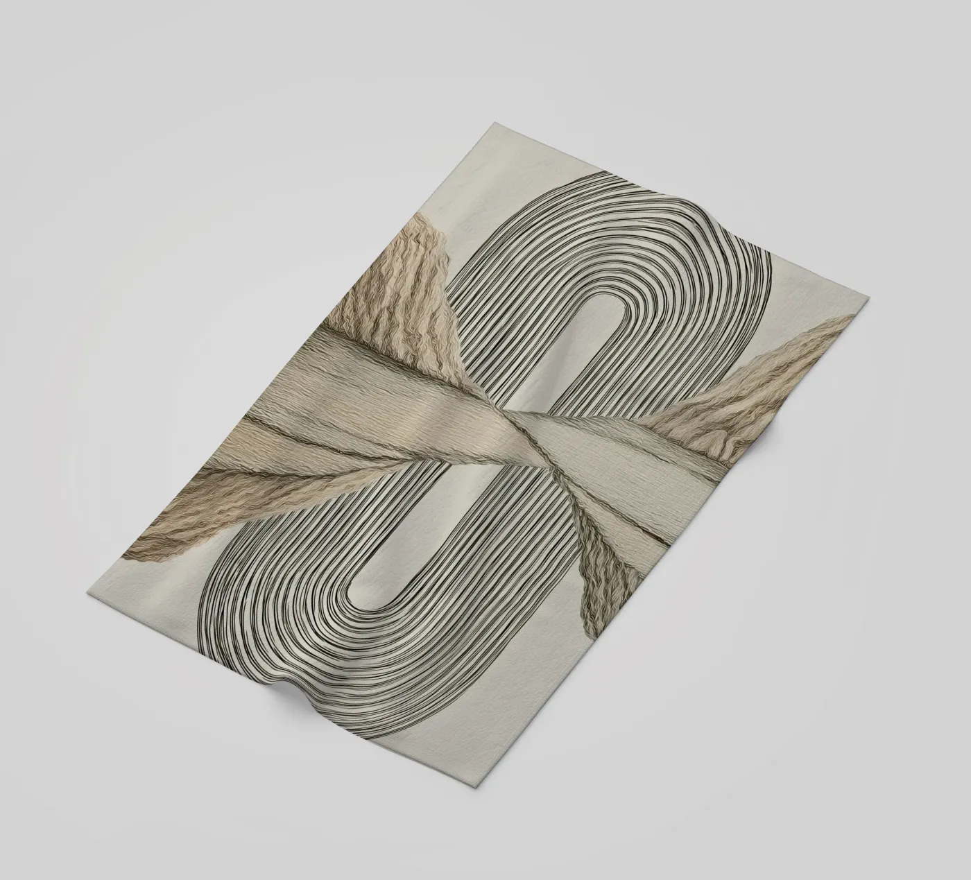 Abstract forms serviette de plage de Pictura