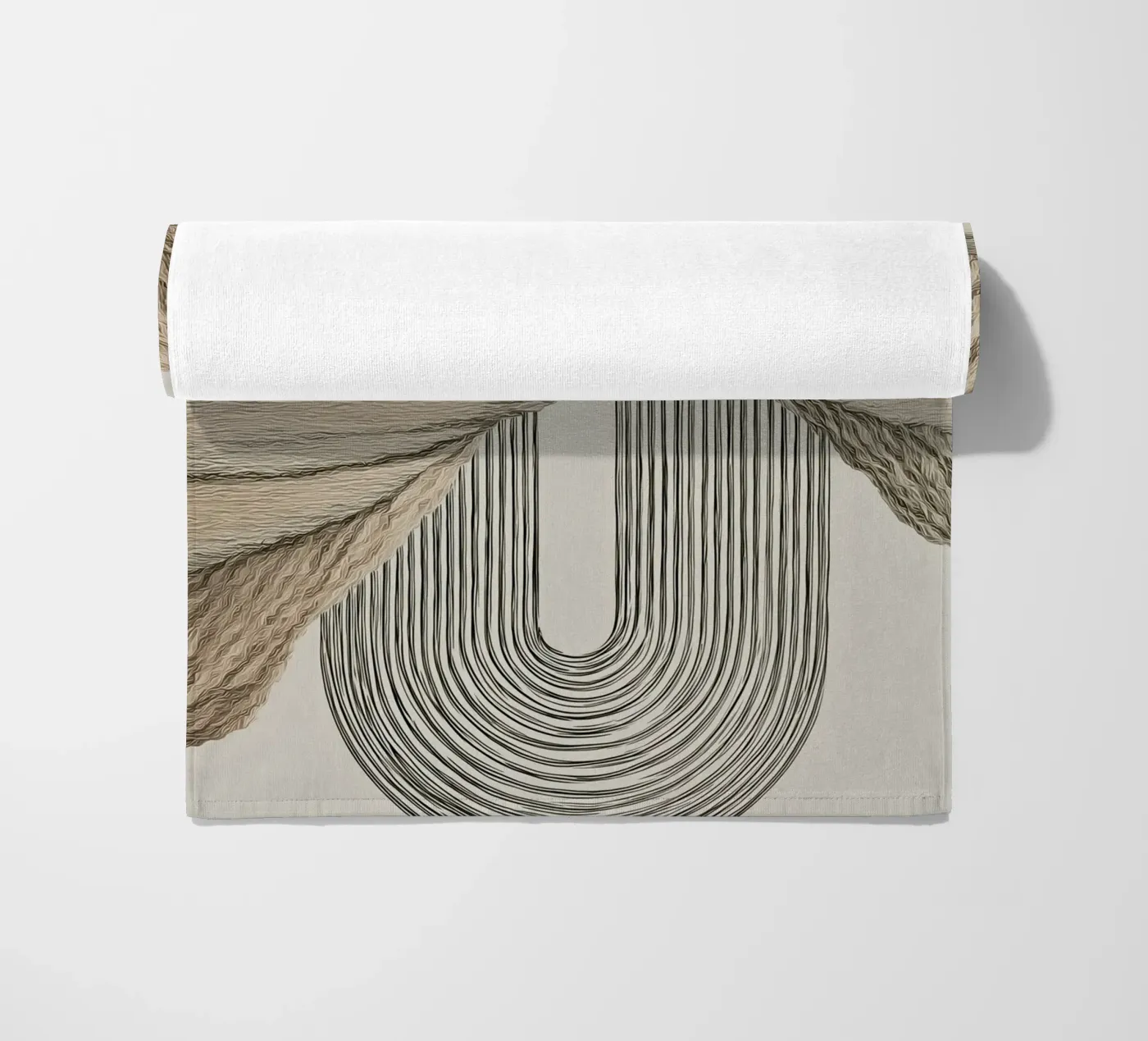 Abstract forms serviette de plage de Pictura