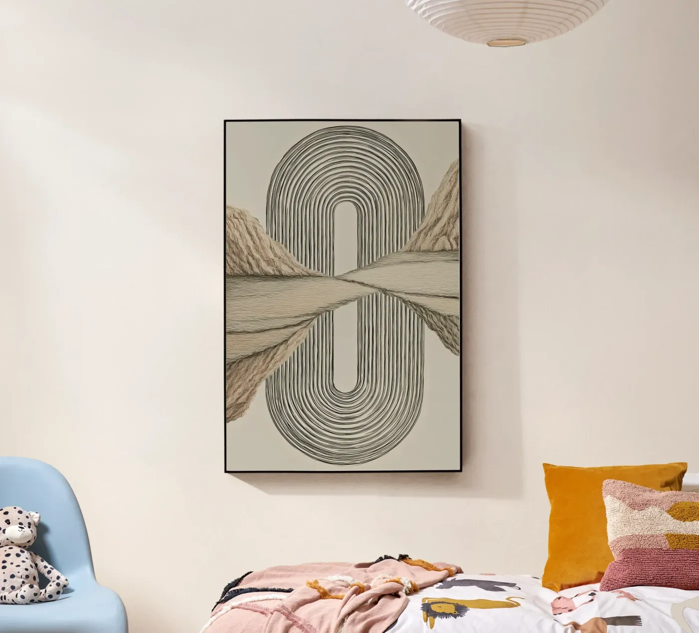 Abstract forms acryl van Pictura