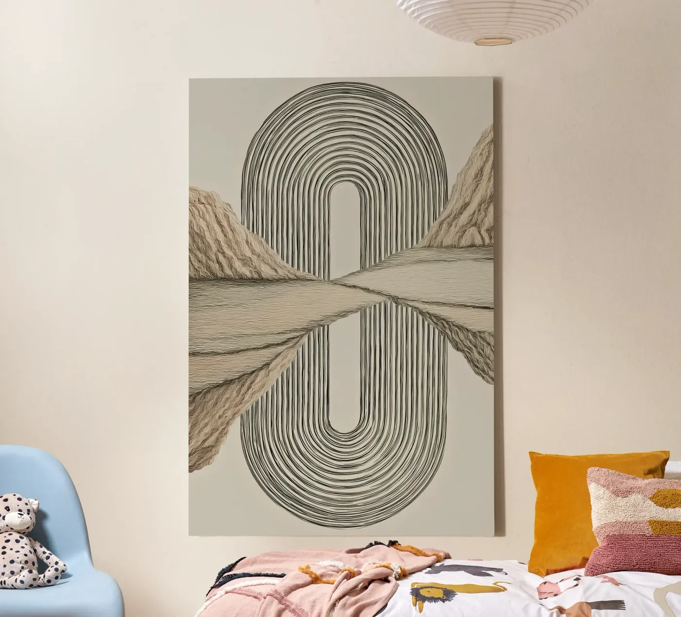 Abstract forms toile de Pictura