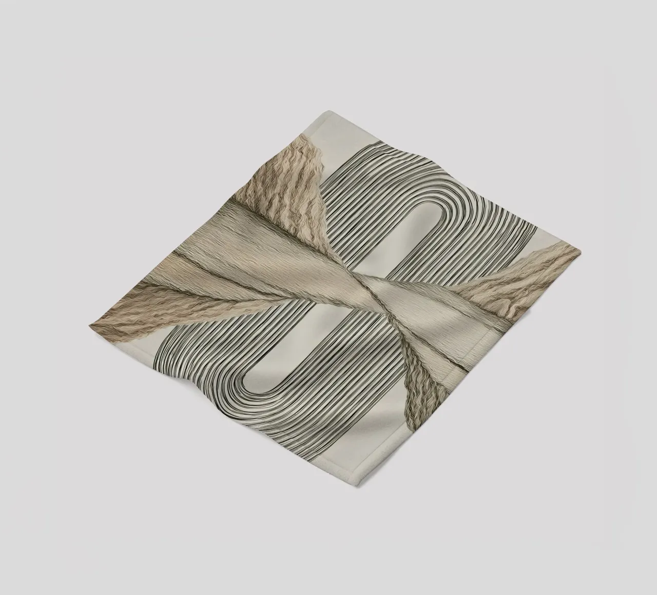 Abstract forms Fleecedecke von Pictura