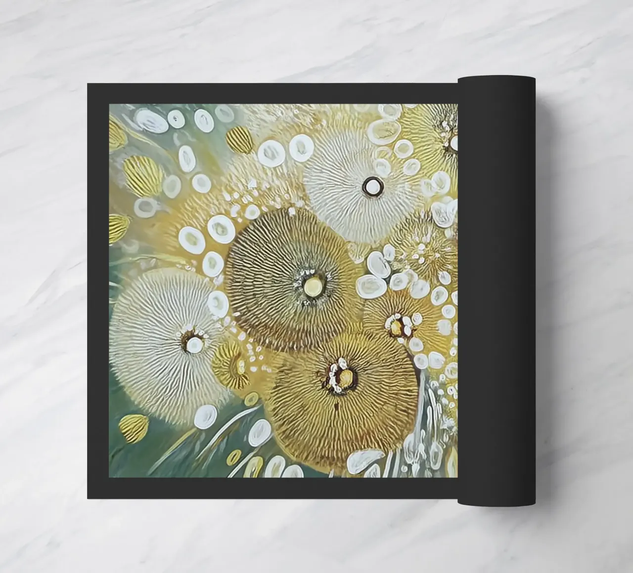 Fiori astratti zerbino da Pictura
