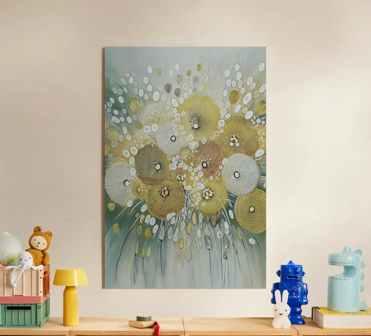 Fiori astratti plexiglass da Pictura