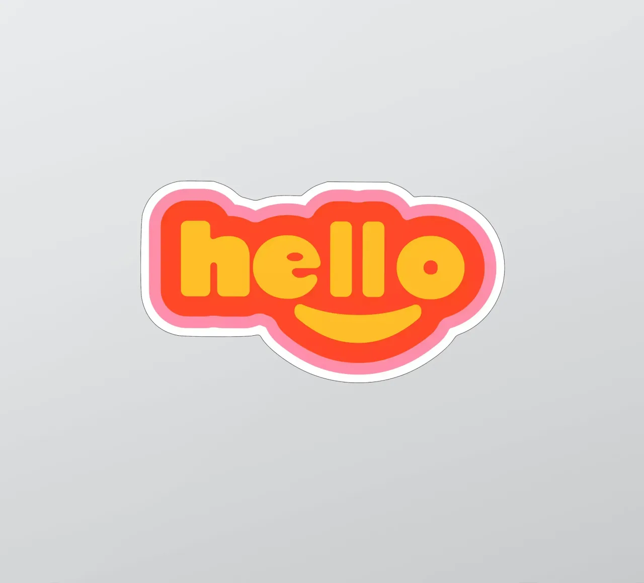 hello sticker by Sticker King