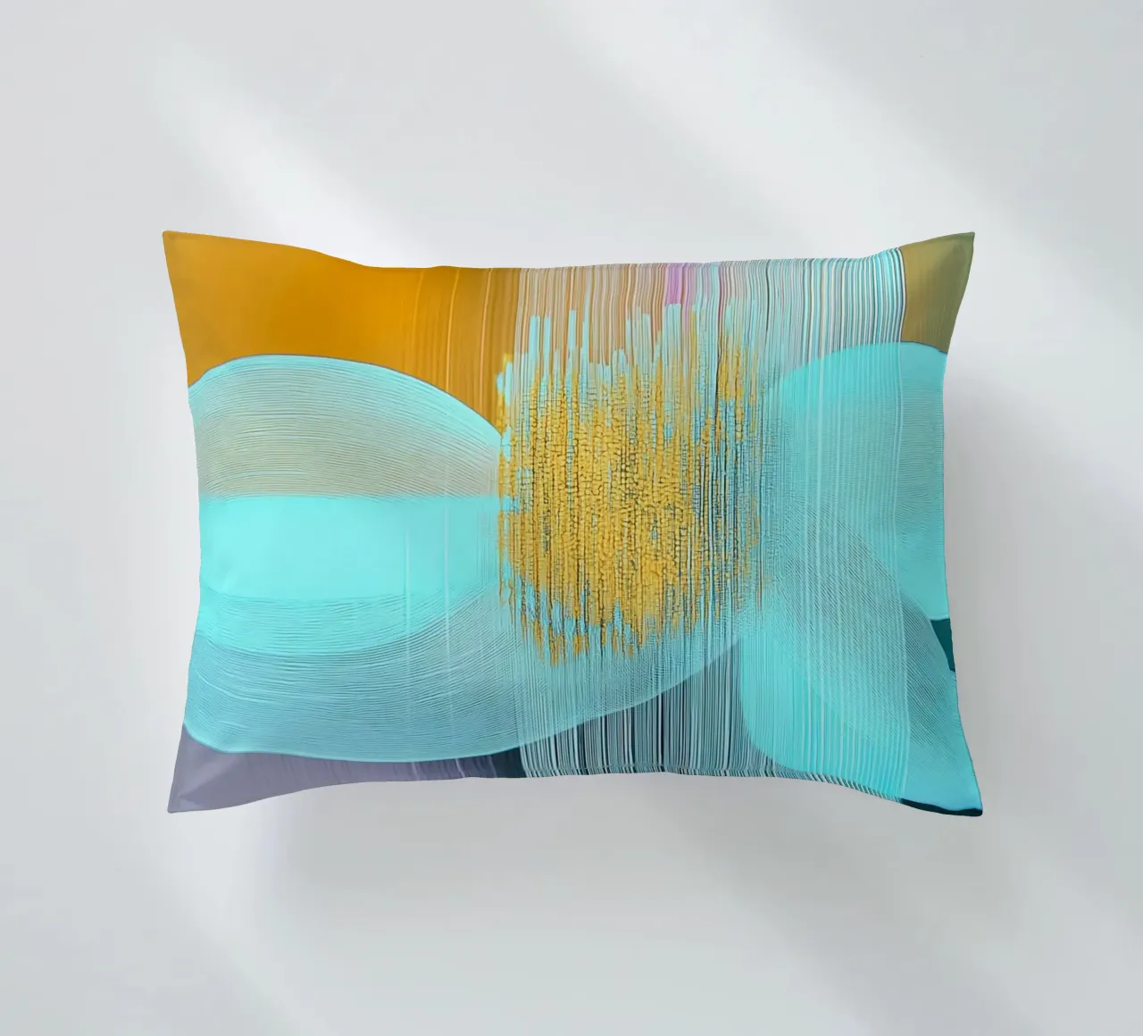Modern abstract decorative cushion by Pictura