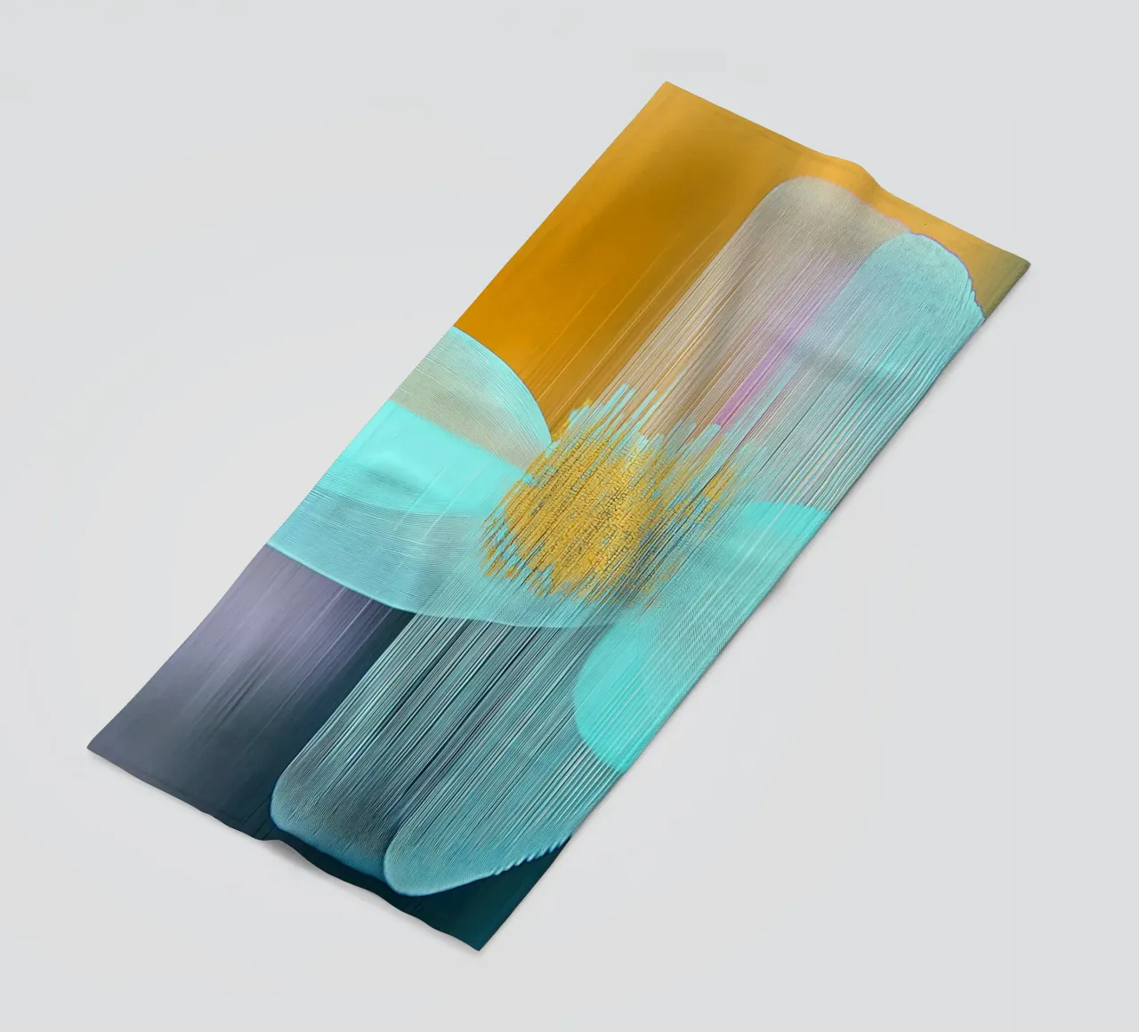 Modern abstract beach towel by Pictura