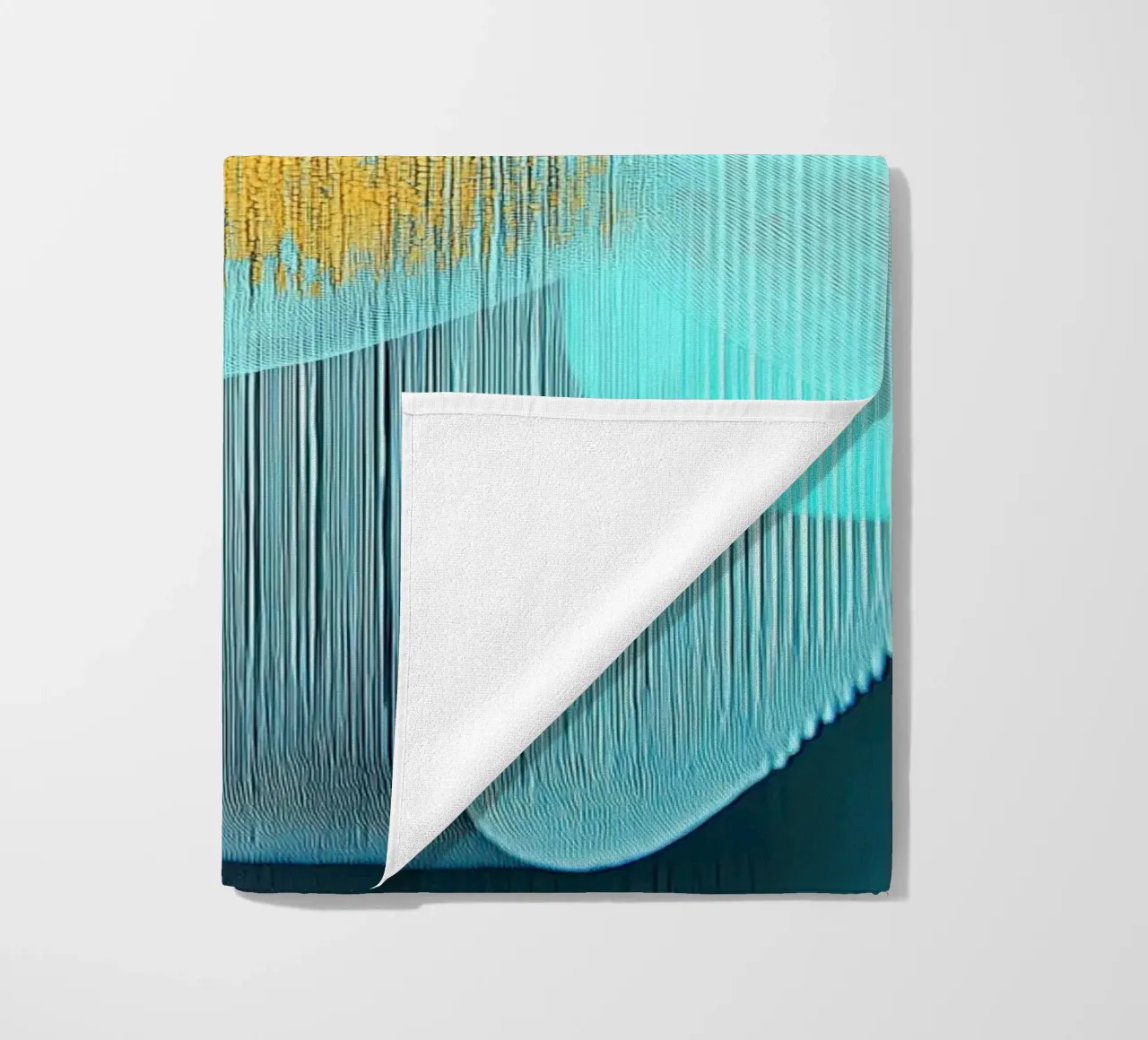 Modern abstract beach towel by Pictura
