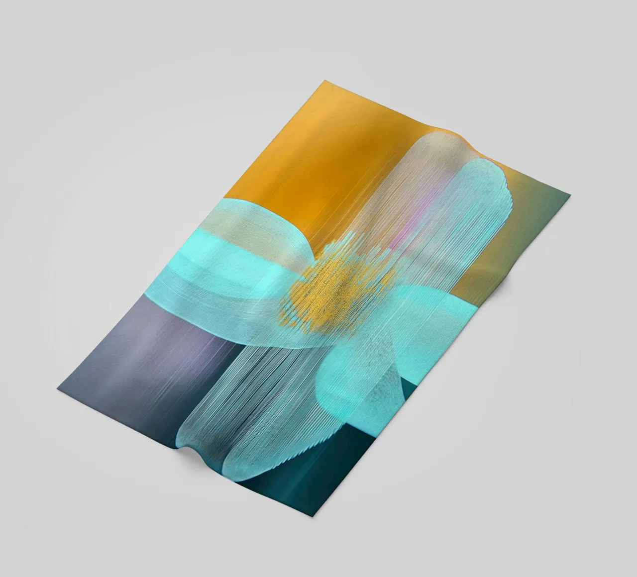 Modern abstract beach towel by Pictura
