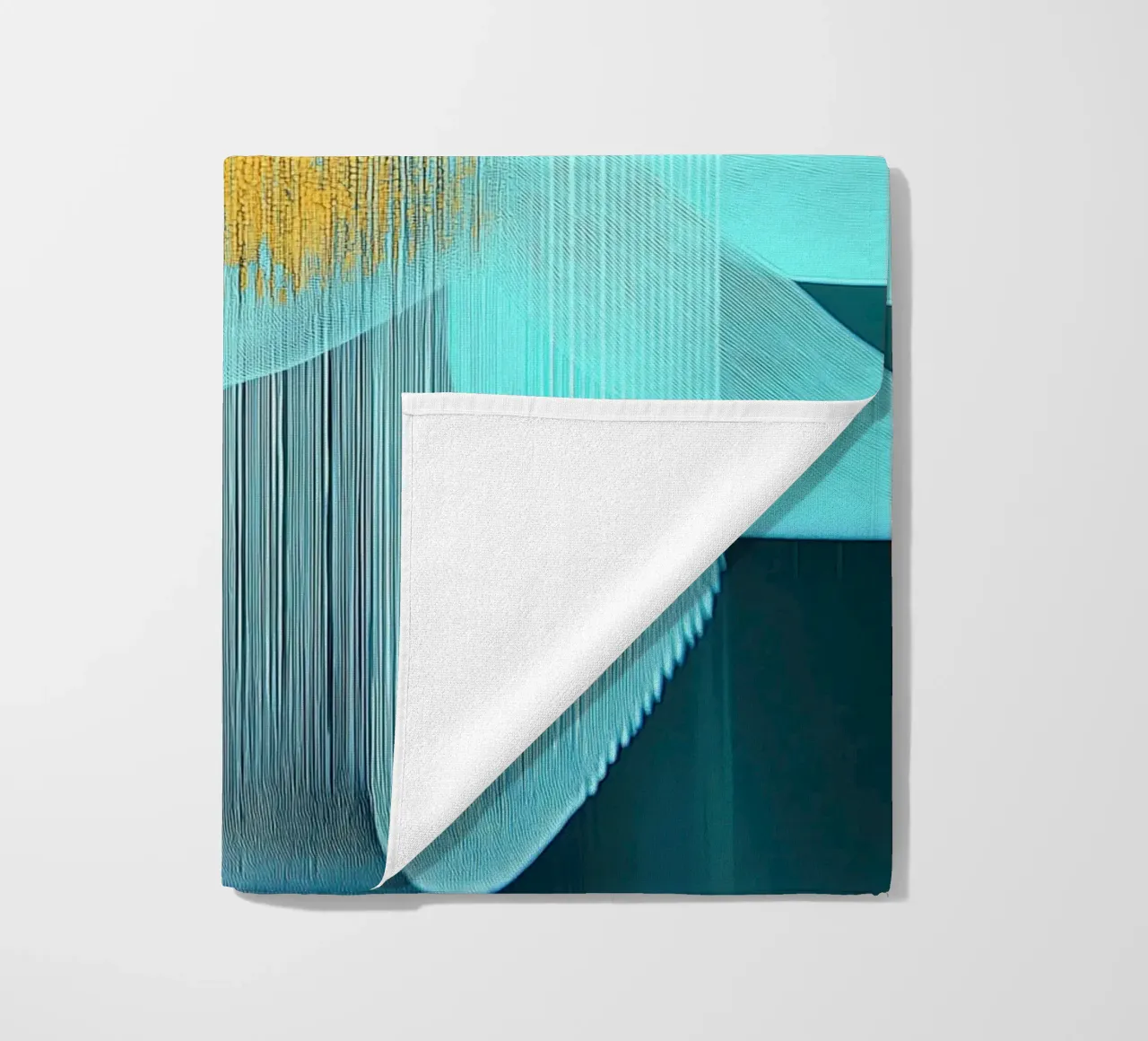 Modern abstract beach towel by Pictura
