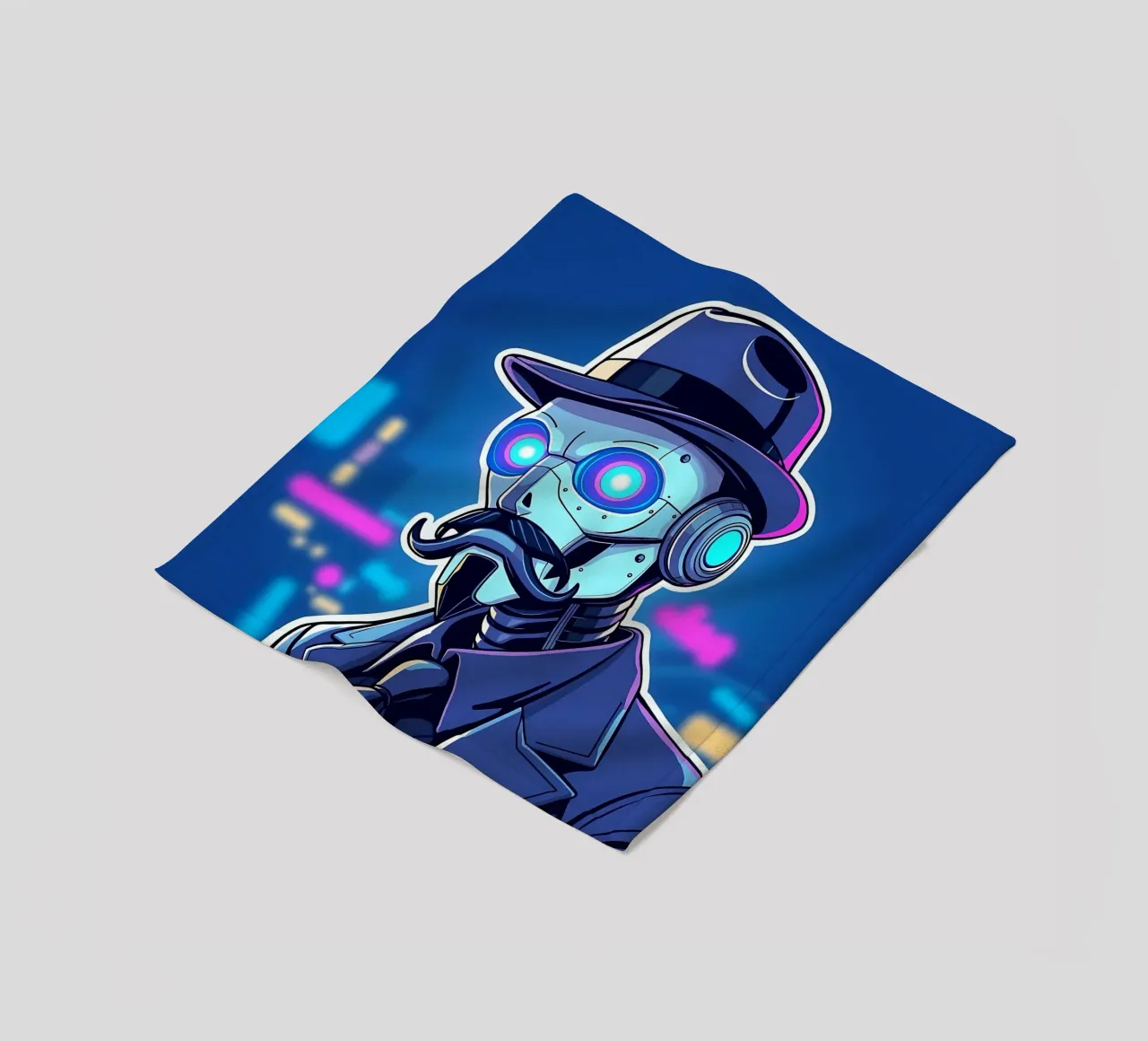 Roboter_2 coperta in pile da AI-Portraits by LK