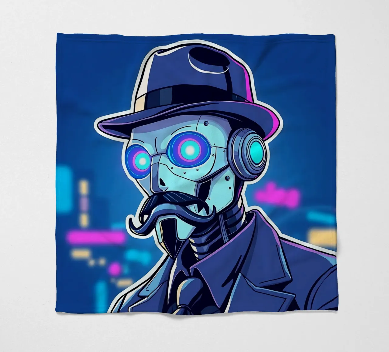 Roboter_2 coperta in pile da AI-Portraits by LK