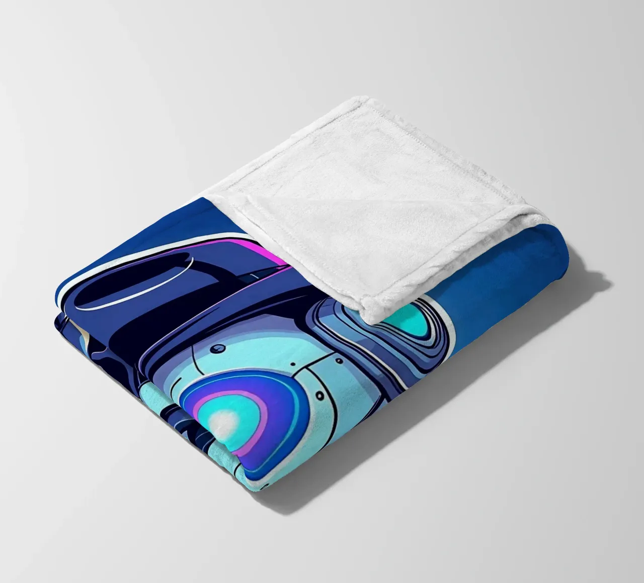 Roboter_2 coperta in pile da AI-Portraits by LK