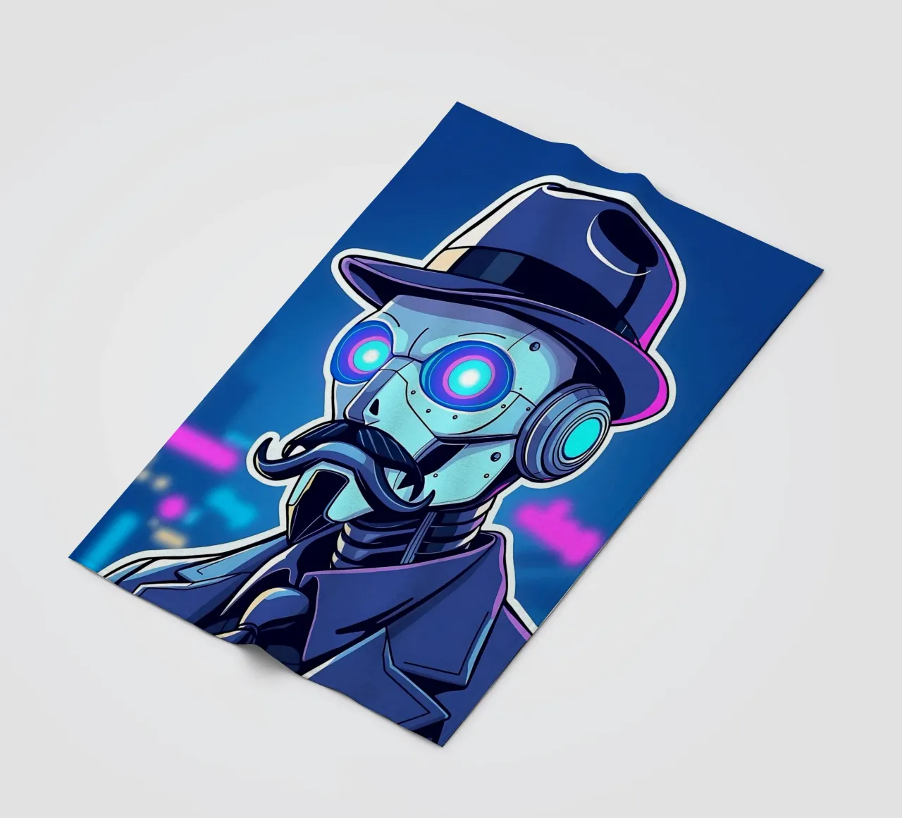 Roboter_2 coperta in pile da AI-Portraits by LK