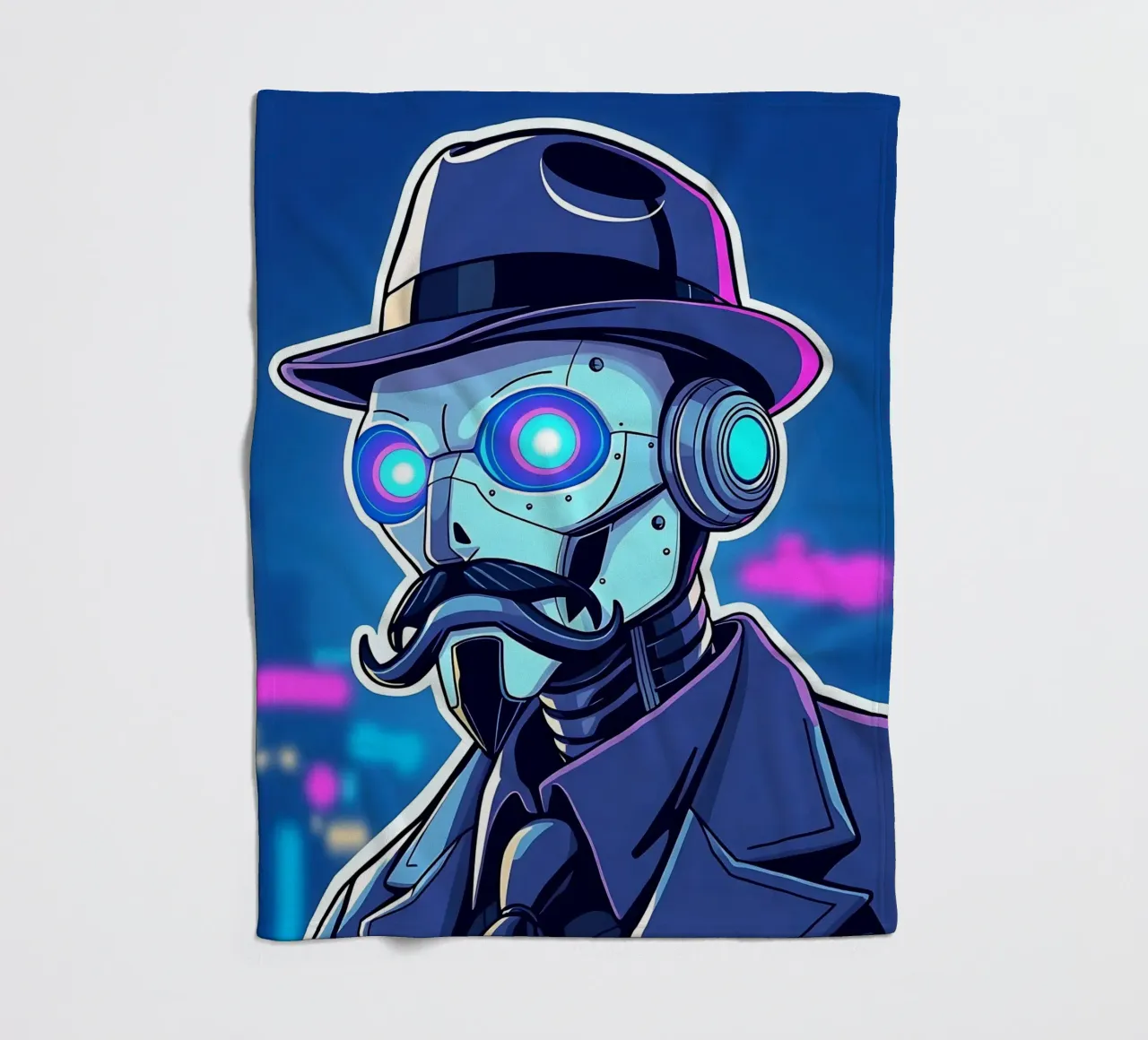 Roboter_2 coperta in pile da AI-Portraits by LK