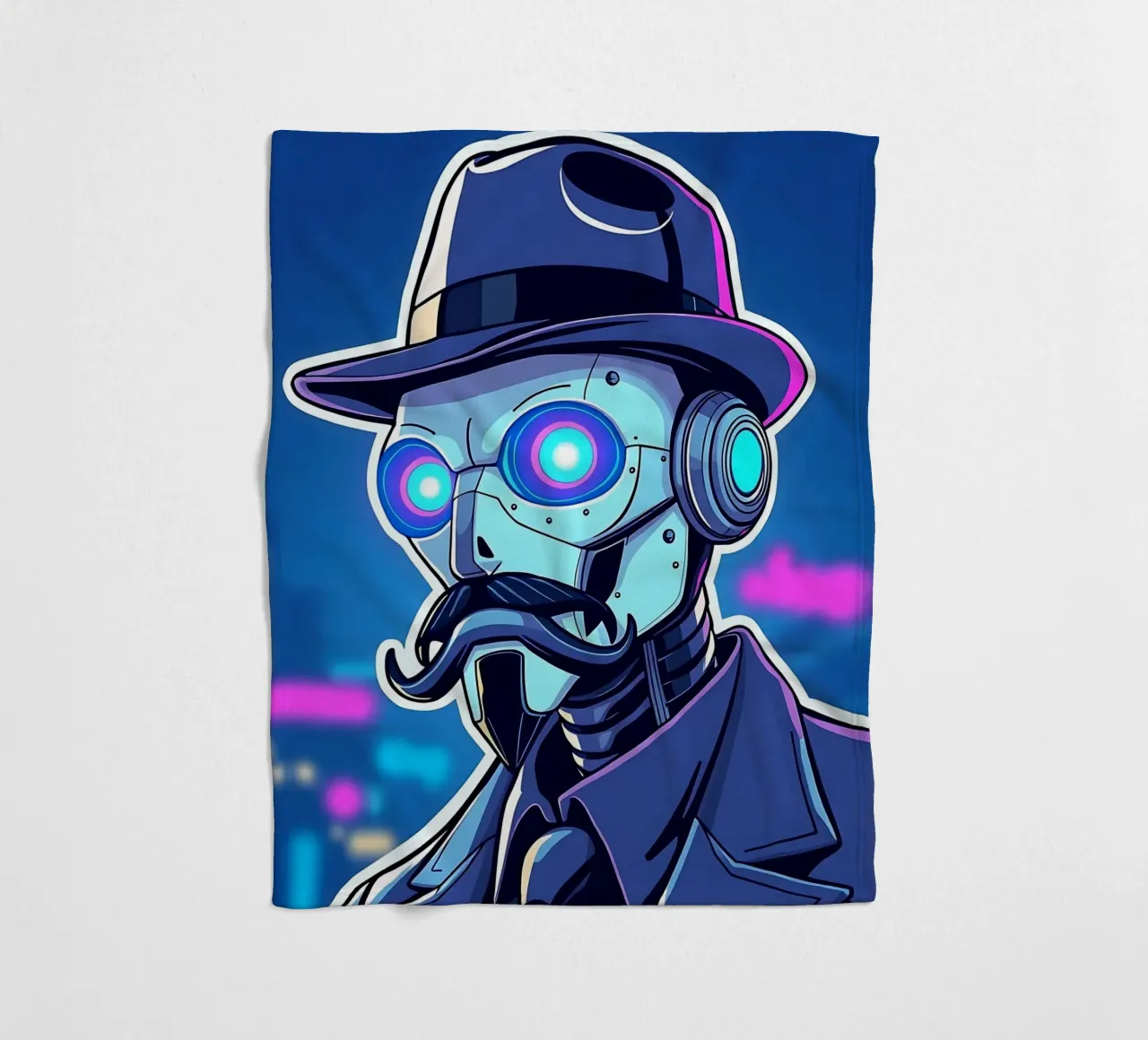 Roboter_2 coperta in pile da AI-Portraits by LK