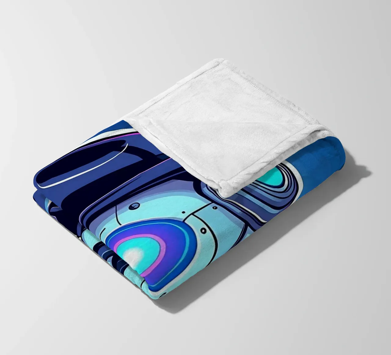 Roboter_2 coperta in pile da AI-Portraits by LK