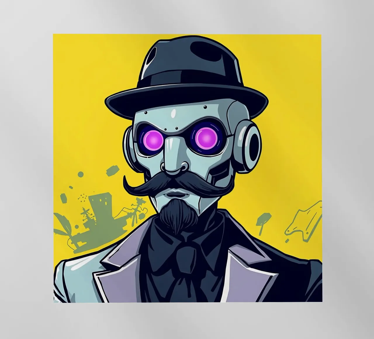 Roboter_3 pellicola backlit da AI-Portraits by LK